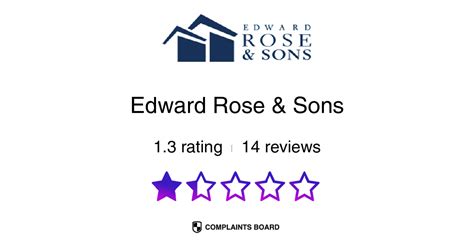 edward rose and sons complaints|edward rose & sons reviews.